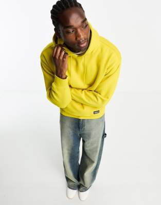 Levi's Skateboarding hoodie in sulfur yellow with small logo