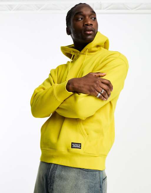 Levi s Skateboarding hoodie in sulfur yellow with small logo