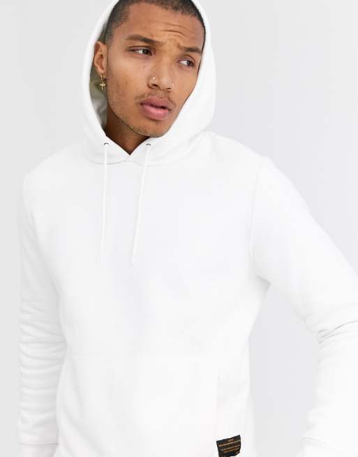 Levi's Skateboarding Hoodie zonder sluiting in wit ASOS