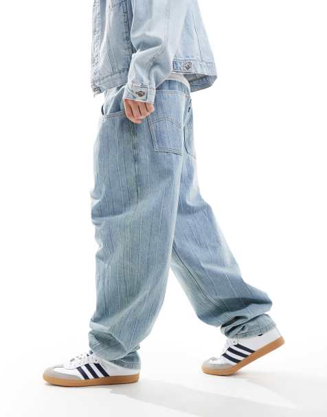 Levi's Skateboarding – Jeans in Bleichblau mit lockerem Schnitt und gestauchtem Hosenbein - view 1