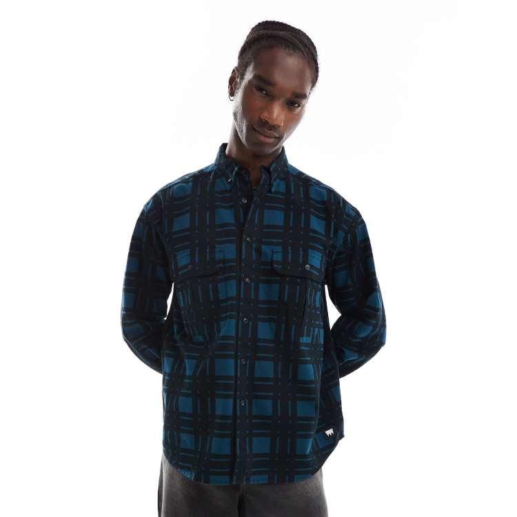 Levis Skateboarding Flannel Levi's Skateboarding Relaxed Fit Check