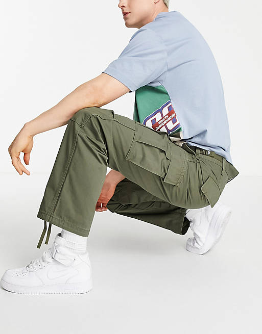 Levi's Skateboarding ripstop cargo trousers in olive night