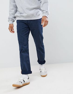 levi's pinstripe trousers