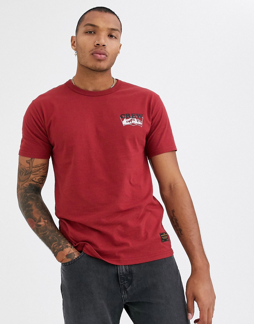 Levi's Skateboarding - T-shirt met grafische print in rood