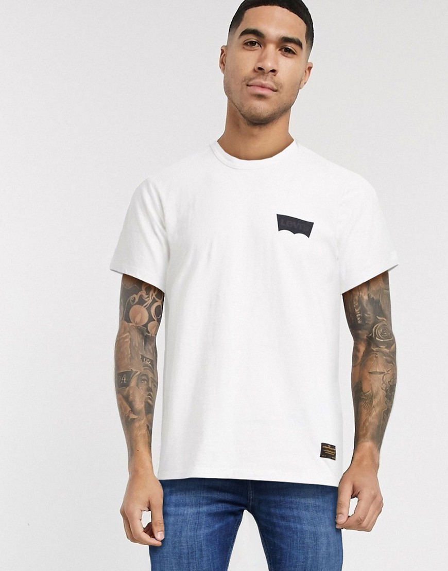 Levi's Skateboarding - T-shirt met print in wit