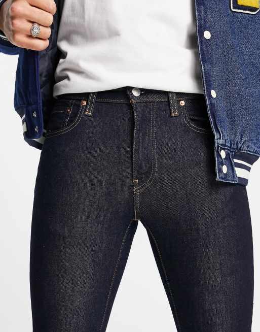 Levi s skinny tapered jeans in dark navy ASOS