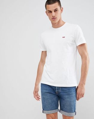Levi's small batwing logo t-shirt white 