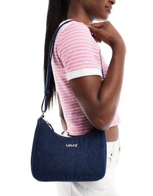 Levi's Small Denim Shoulder Bag With Logo