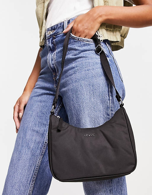 Levi's small shoulder bag in black | ASOS