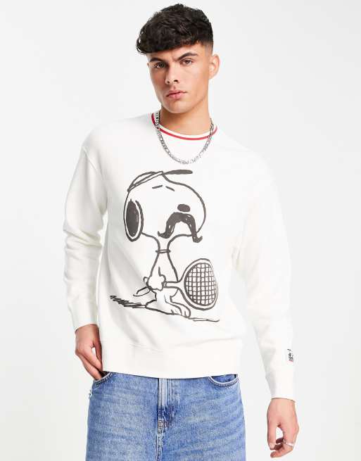 Levi's snoopy clearance sweatshirt