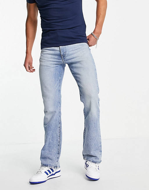 Levi's so high bootcut jeans in light blue vintage wash