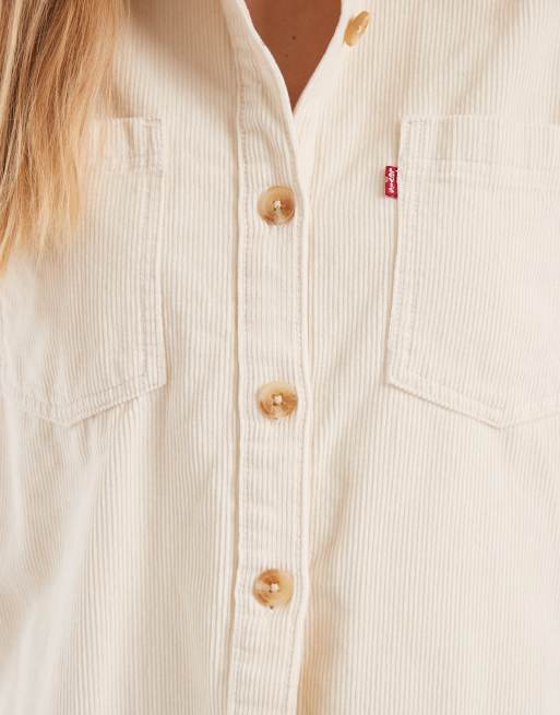 Levi's - Sobrecamisa iris en blanco, 3 de 4