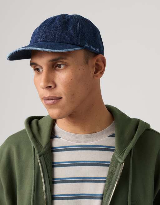 Levi's Soma cap in blue denim, 4 of 4