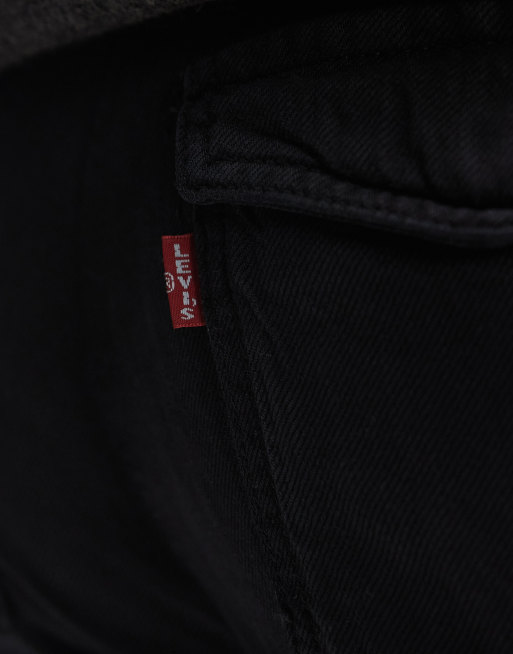 Levi's - Sort og baggy dad-bukser med cargodesign, 3 af 5