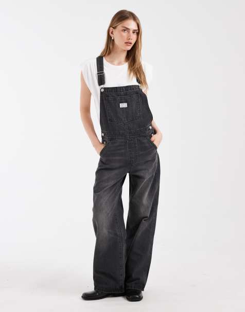 Levi's - Sorte denim-overalls - view 1