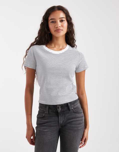 Levi's – Sportliches Basic-T-Shirt mit Streifen - view 1