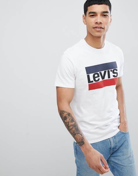 Levi's Sportswear - T-shirt bianca con logo - view 1