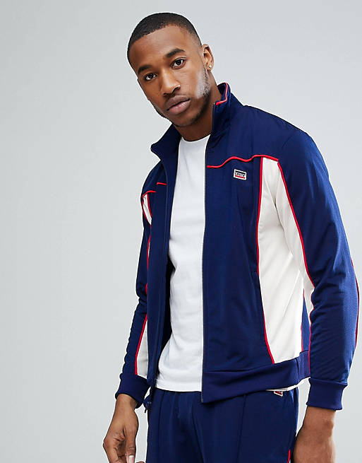 Levi's sportswear track jacket in navy | ASOS