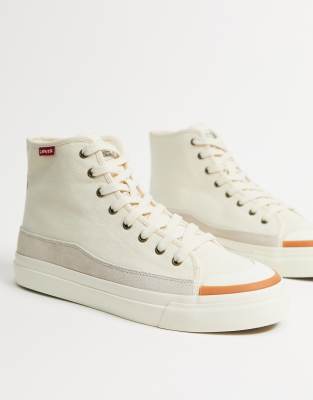 levis square high sneakers
