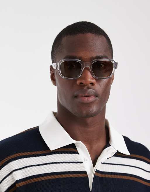 Levi's Square sunglasses with brown lenses in grey - GREY, 2 of 3