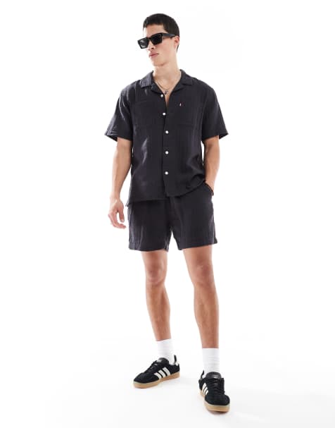 Levi's - Standard Camp - Sort sæt med shorts og skjorte med korte ærmer - view 1