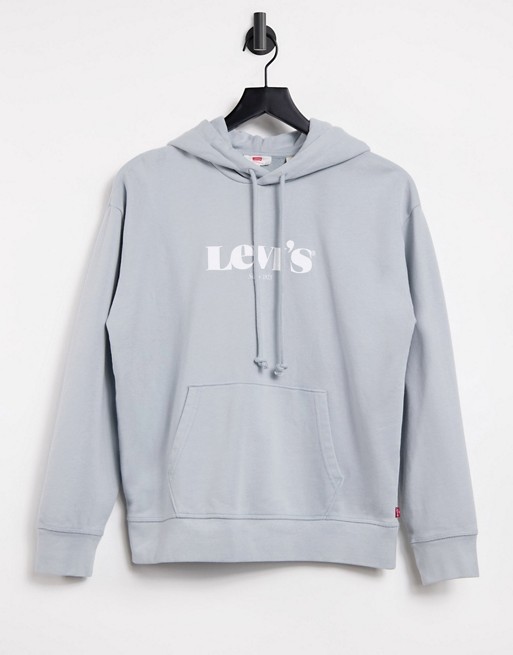 Levi's standard logo hoodie in grey