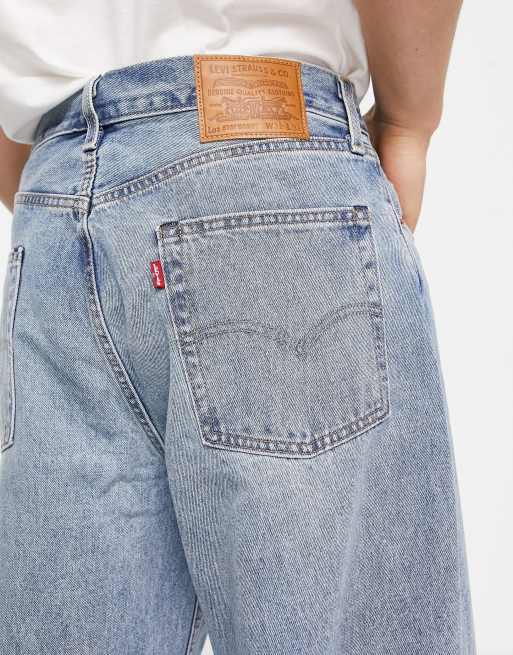 Levi's - Stay Baggy - Tapered jeans i lyseblå vask, 3 af 4