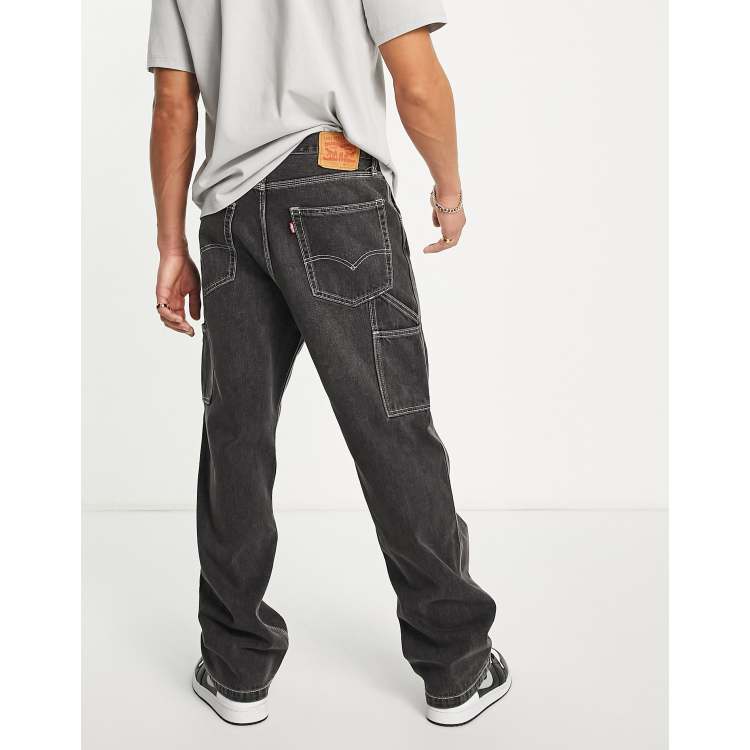 Stay Loose Carpenter Men's Jeans - Dark Wash