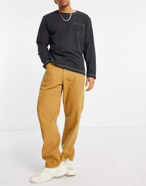 Stay Loose Carpenter Corduroy Pants - Brown