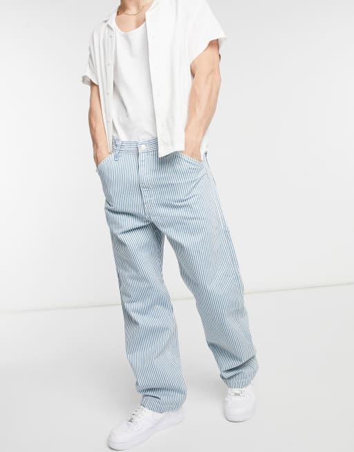 Workwear Denim Carpenter Trousers - Luxury Blue