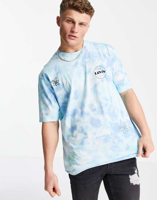 Tie dye outlet levis shirt