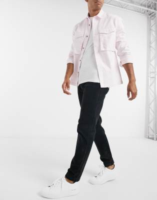 levis black chinos