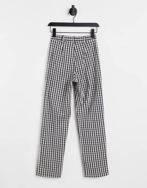 Levi's straight leg trousers in plaid, 2 of 4