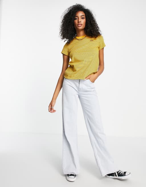 Levis mustard t top shirt