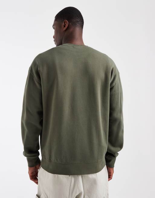 Levi's - sudadera auténtica verde, 4 de 5
