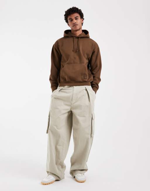 Levi's - sudadera con capucha Workwear marrón, 3 de 5