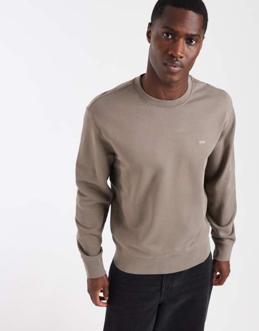 Levi's - sudadera original con el logotipo de la casa en beige, 3 de 5