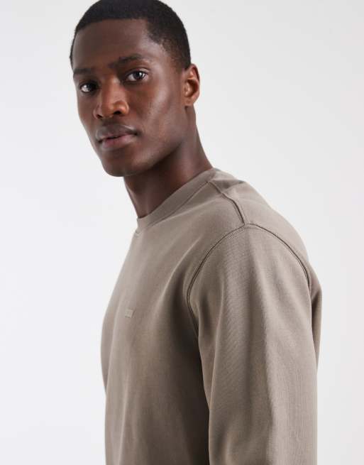Levi's - sudadera original con el logotipo de la casa en beige, 4 de 5