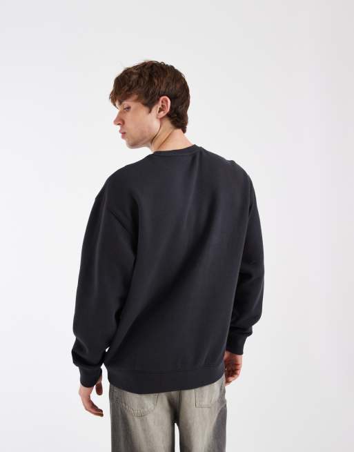 Levi's - Sudadera relajada con estampado gráfico en negro, 5 de 5