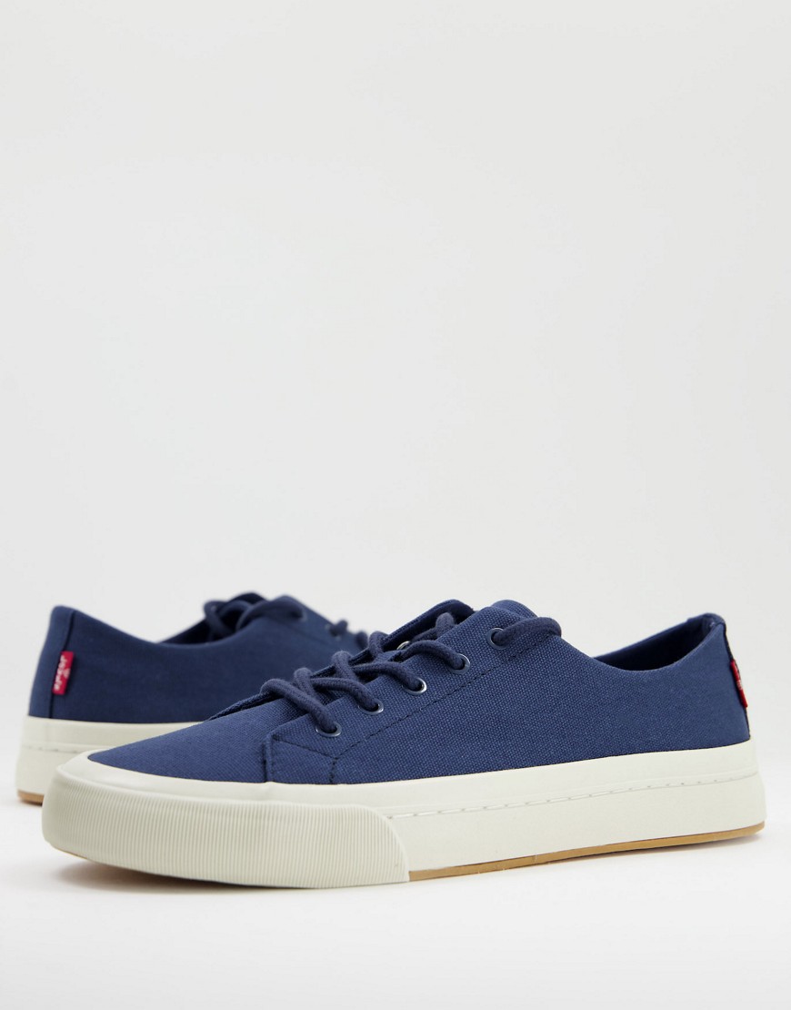 Levi's Summit sneakers in navy denim with small logo