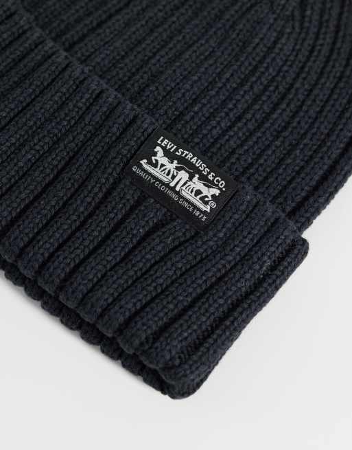 Levi's sunset beanie in black, 2 of 3