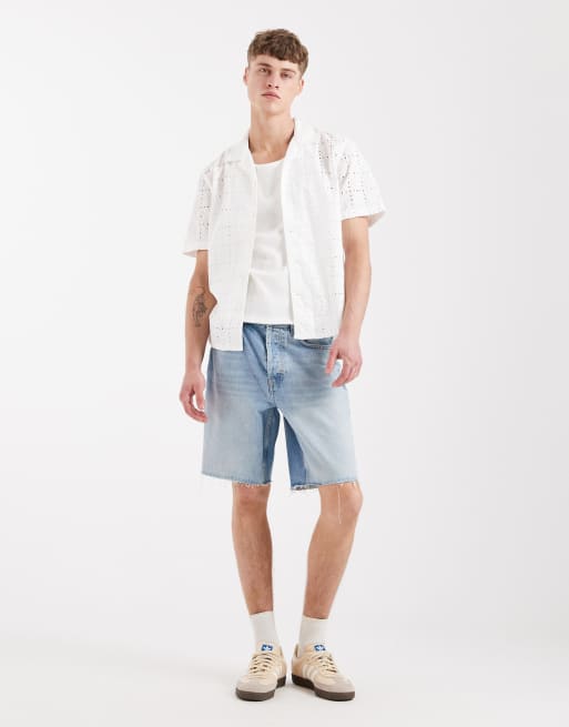 Levi's - Sunset Camp - Camicia a maniche corte bianca, 2 di 5
