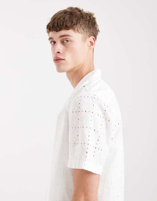 Levi's - Sunset Camp - Chemise à manches courtes - Blanc, 4 de 5