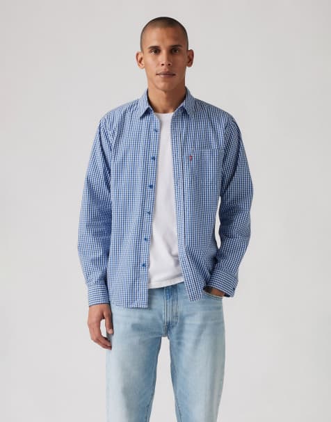 Levi's - Sunset - Chemise à poche unique - Bleu - view 1