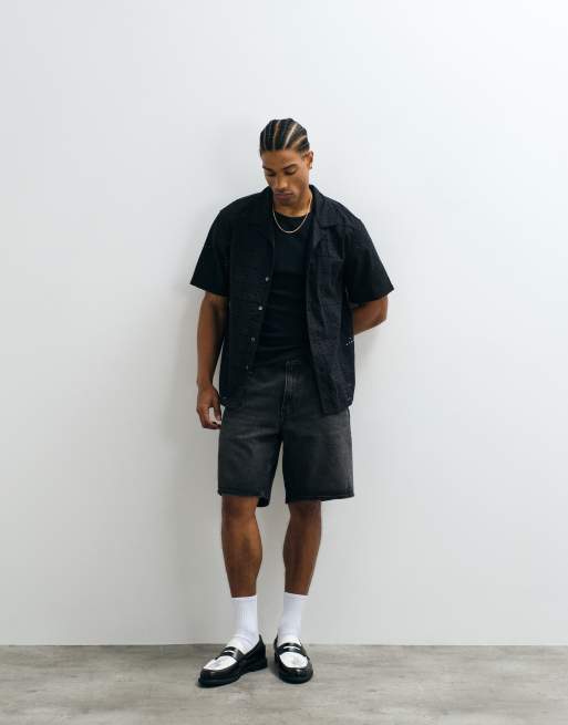 Levi's – Sunset – Czarna koszula z krótkimi rękawami, 3 z 5