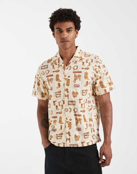 Levi's - Sunset - Kortærmet skjorte med western-print - view 1