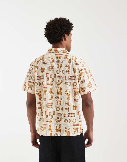 Levi's – Sunset – Koszula z krótkimi rękawami i kowbojskim wzorem, 5 z 5