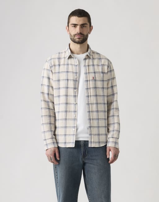 Levi's - Sunset - Overhemd van katoen met zak in multi, 4 van 4