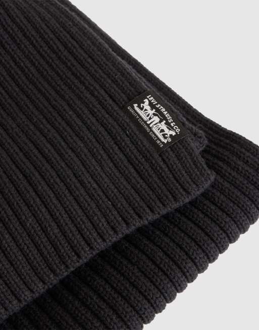 Levi's Sunset scarf in black, 4 of 4
