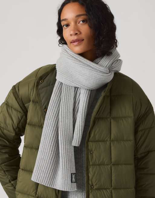 Levi's Sunset scarf in grey, 3 of 4